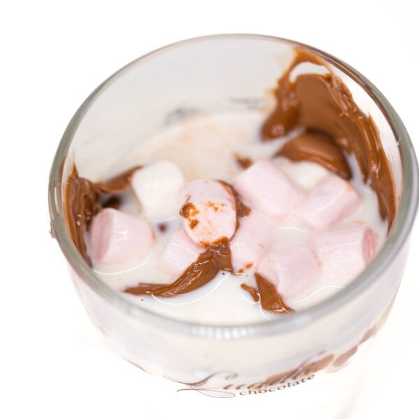 Luadosferă, ciocolată preparată cu lapte cald, 125ml