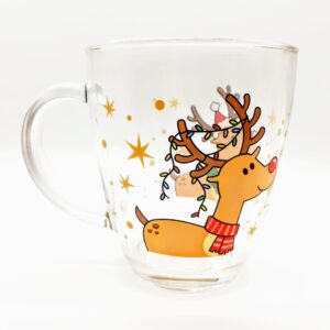 Hot Choco Stick 4 sortimente și o cană model Crăciun